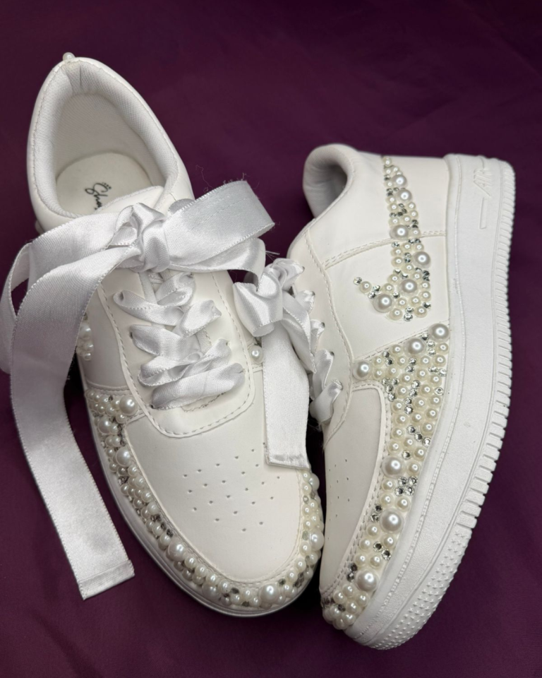 Pearl Charm Sneakers
