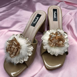 Cream With Florals