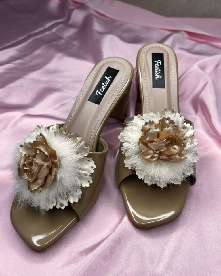 Cream With Florals