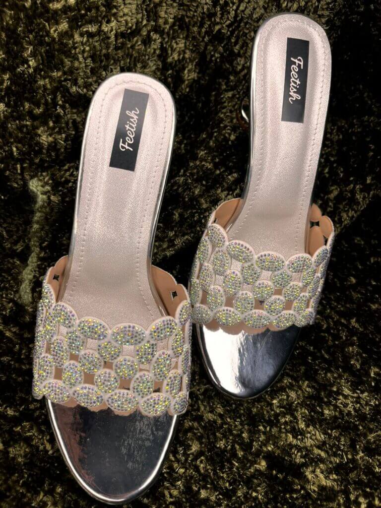 Multi colour white with circular designs