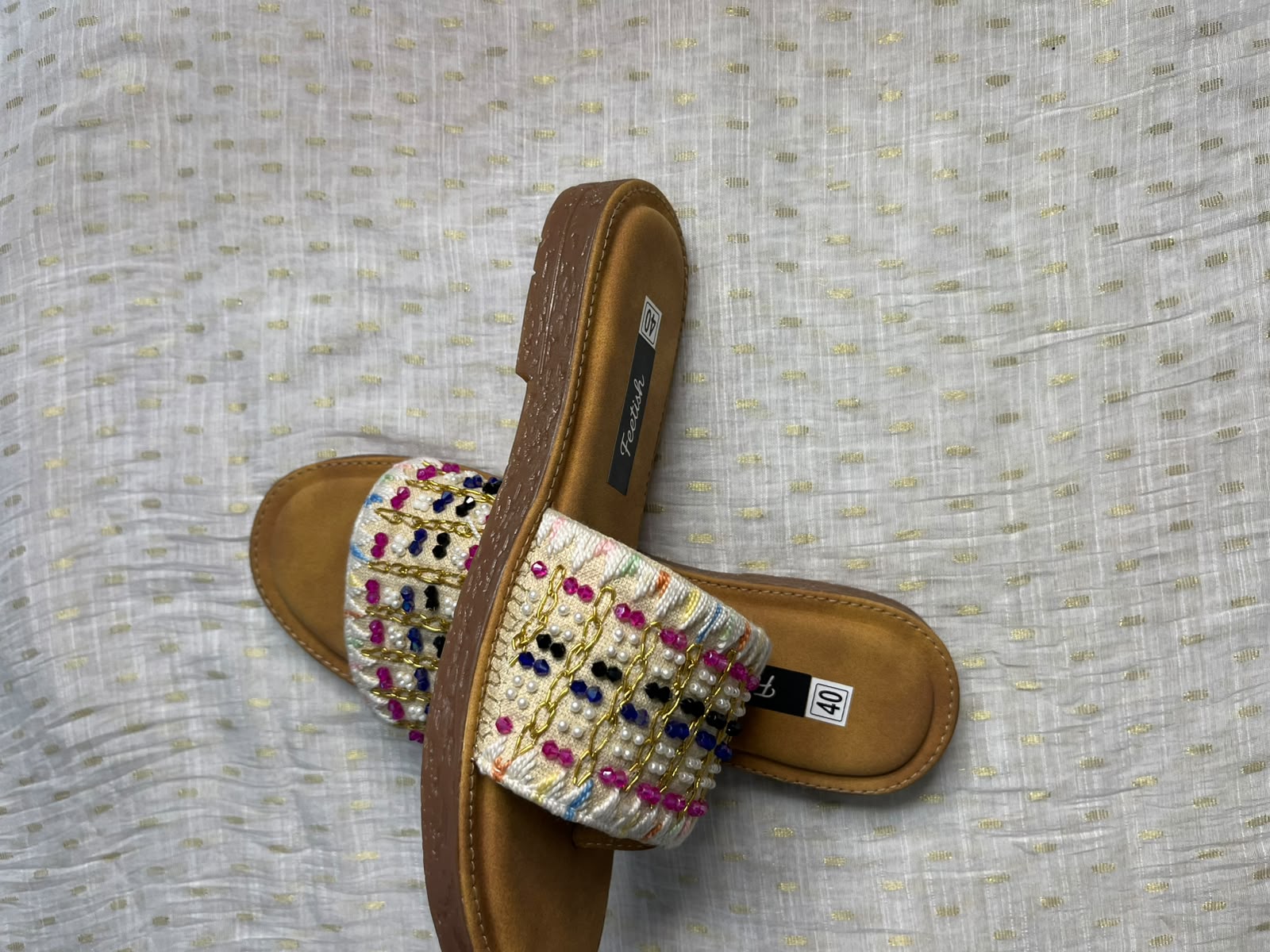 Dr. Scholls Flats With Sequence Work - Image 3