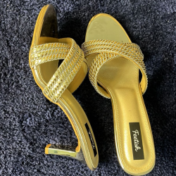 Golden With Cross