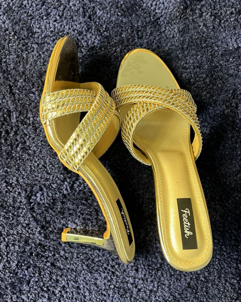 Golden With Cross