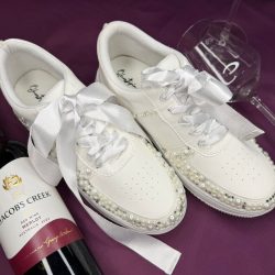 Pearl Charm Sneakers