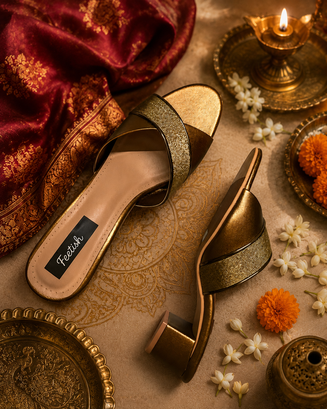 Bronze Grace – elegant and timeless.